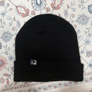 Stylish Black Knit Beanie- Official Taco Bell Employee Gear